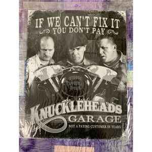 Desperate Enterprises Metal Sign The Three Stooges 12.5" X 16" Man Cave Garage